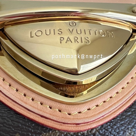 Louis Vuitton 💯 Beverly Pochette Clutch Vintage Monogram Shoulder Bag LV Logo - Picture 7 of 16